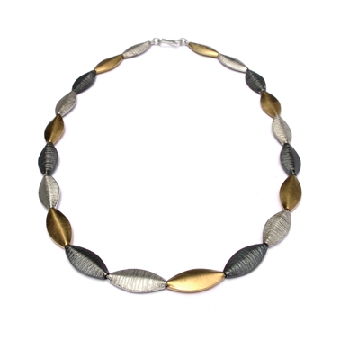 Duotex gilded Pod Necklace