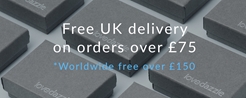 free UK delivery on all orders over £75