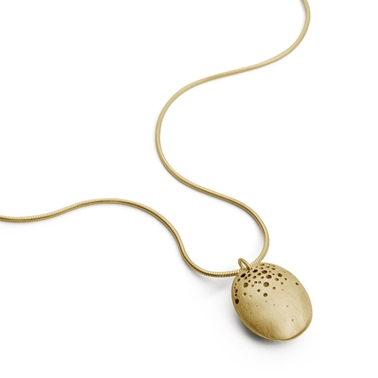 Hollow dome necklace