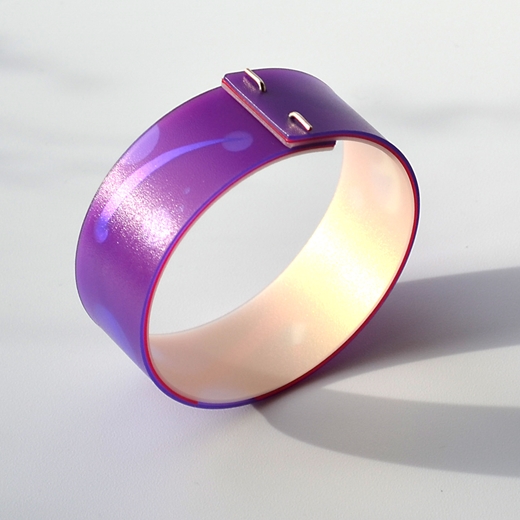 purple bangle another view