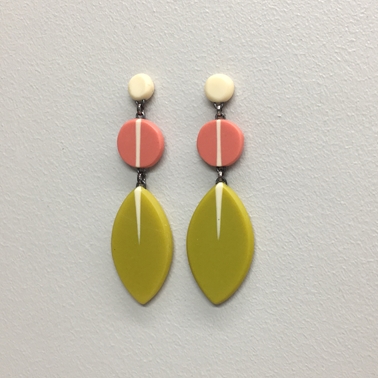 Long drop earrings