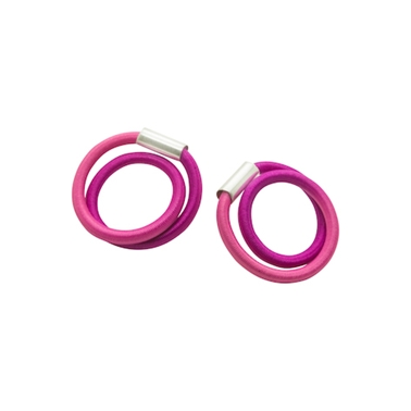 baby pink earrings