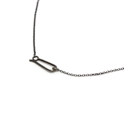 Large Lichen Necklace clasp