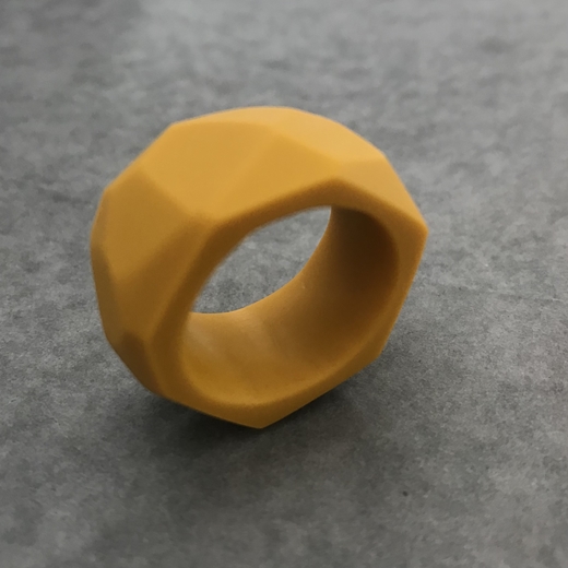 Mustard yellow ring