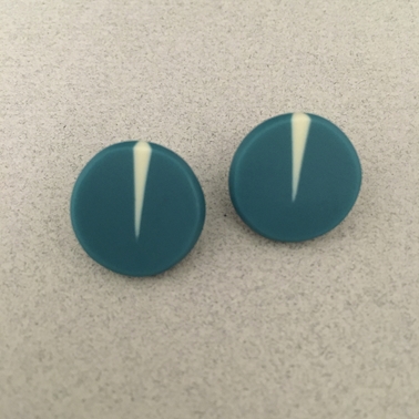 Teal studs