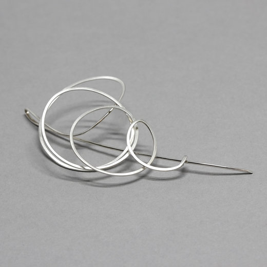 Squiggle Brooch