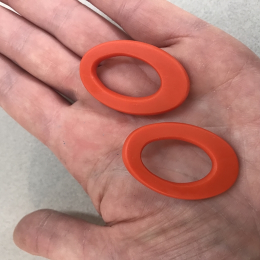 Orange hoops