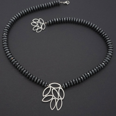 Hanami lotus necklace.