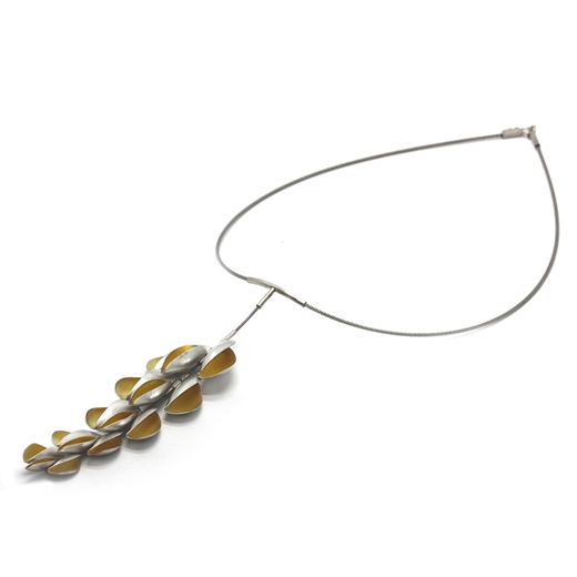Wisteria pendant - full necklace