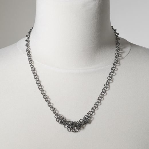 Darrow necklace on body (oxidised version)