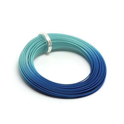 Brushstroke Bracelet - Aqua Blue Size Medium