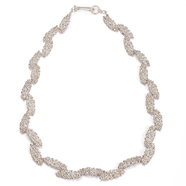 Oval Lace Necklace