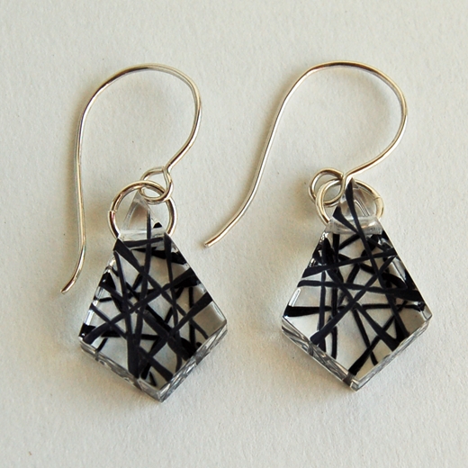 black diamond earrings 2