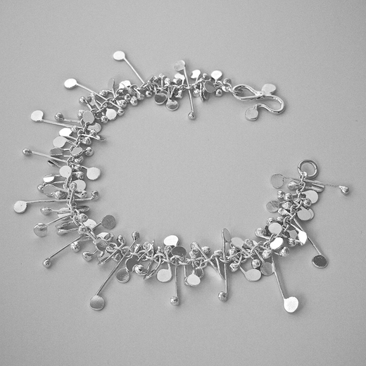 Blossom bracelet, polished