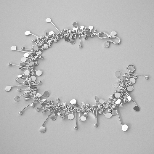Blossom bracelet, polished
