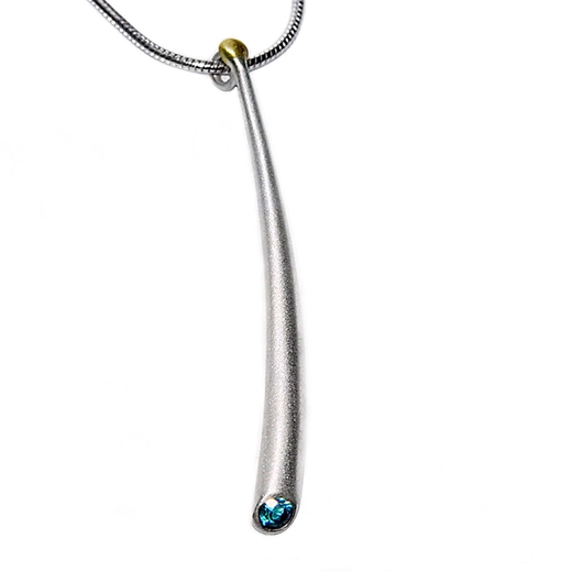 Curved Wiggly Pendant