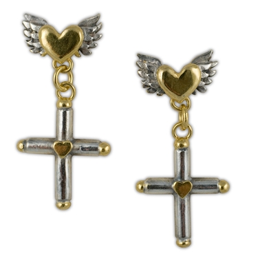 Liberty Cross Earrings