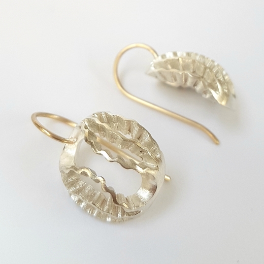 Dainty Strata Earrings by Clara Breen