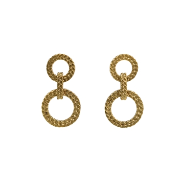 Demeter Link rop earrings
