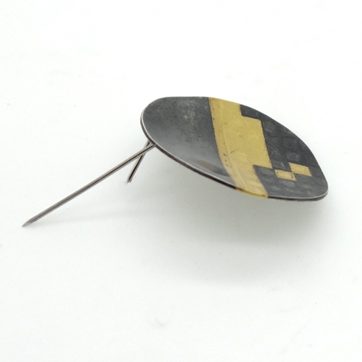 single steel pin