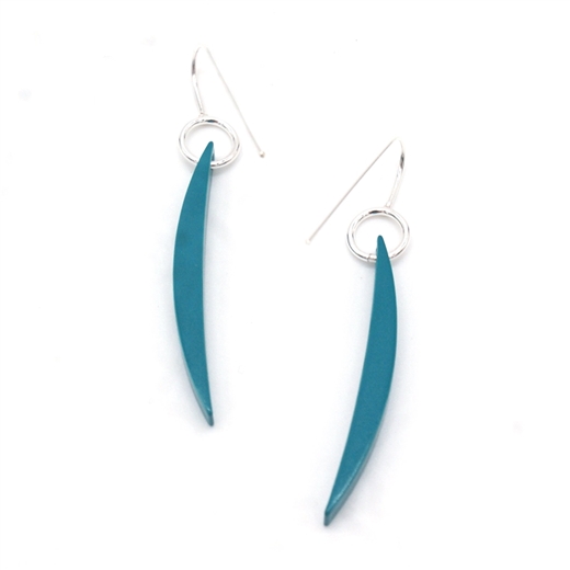 Turquoise Luna Drop Earrings