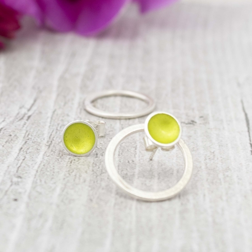 Halo Lime Interchangeable studs