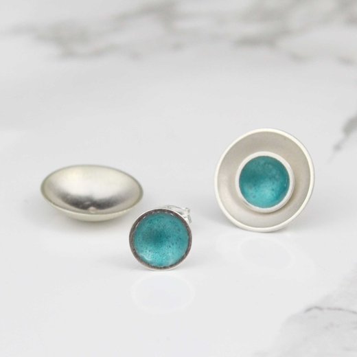 Two in One Studs - Teal