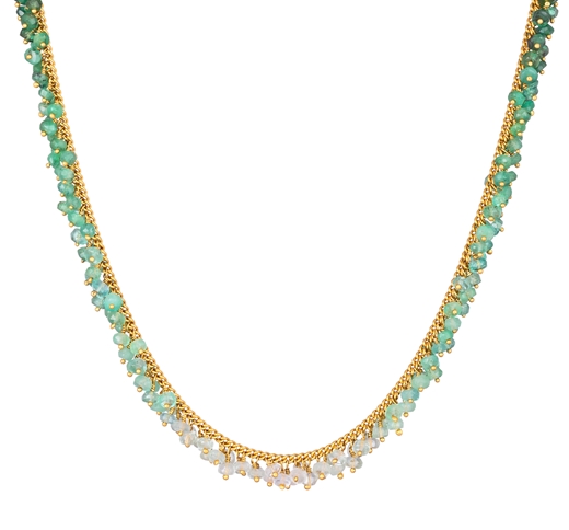 Emerald Ombre Necklace