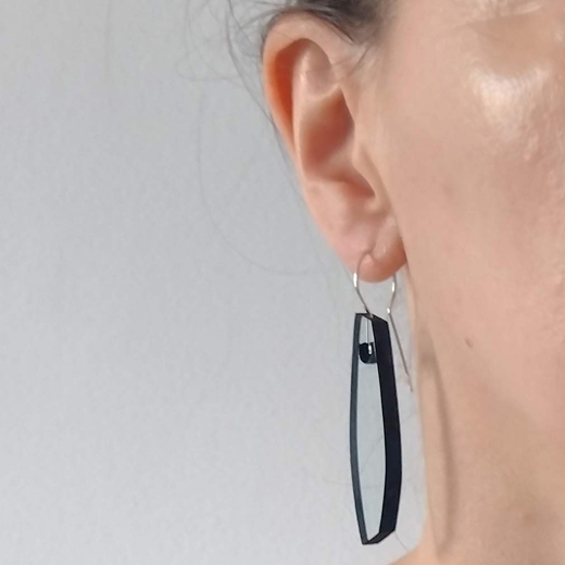 Figure 7 earrings	 - worn