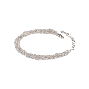 French Knitted Trace Chain Bracelet