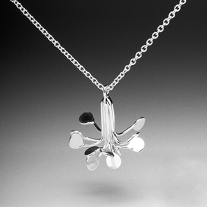 Flowerburst pendant necklace
