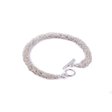 French Knitted Chain Bracelet