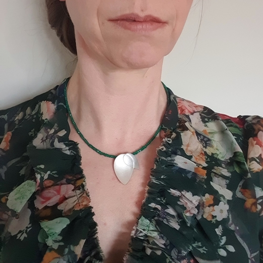 fritillaria necklace on