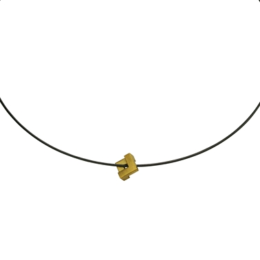 Geom Maxi Pendant Gold