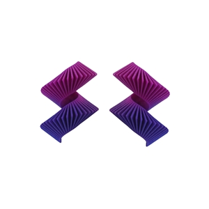 Midi Helix Earring - Purple