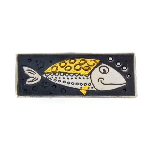 fish brooch