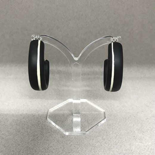 Chunky hoop earrings