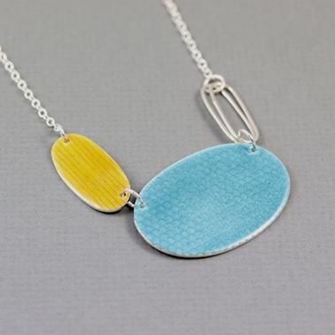 New oval tidal necklace