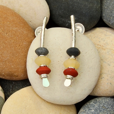 seaside earrings no.8, 1
