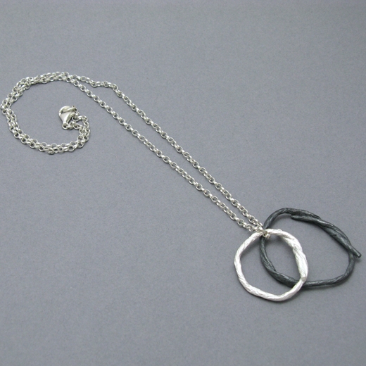 Double string loop pendant