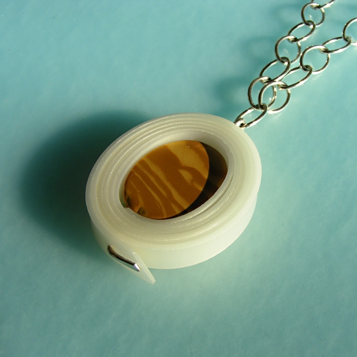 oval jasper and pp pendant