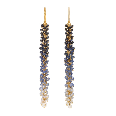 Sapphire Ombre Earrings