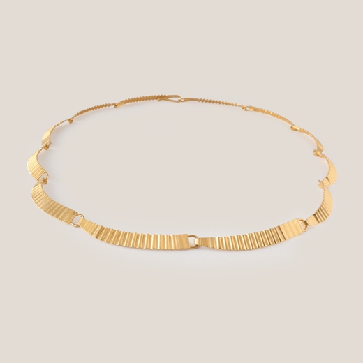 Kyoto Necklace-Gold-plated silver by Clara Breen