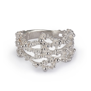 Lace Ring - Silver