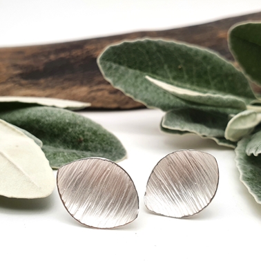 woodland silver earrings