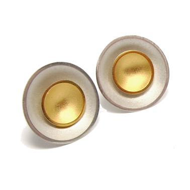 Silver and gold plate target studs