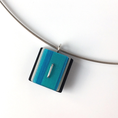 small square pendant