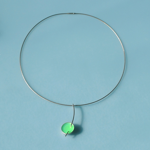 lime green pendant