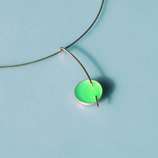 lime green pendant