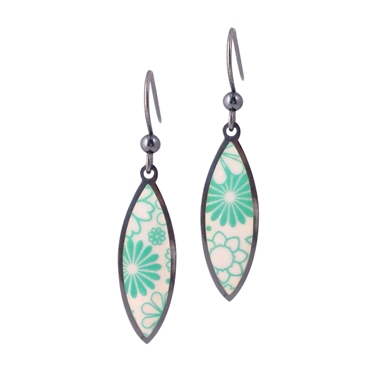 marquis earrings turquoise